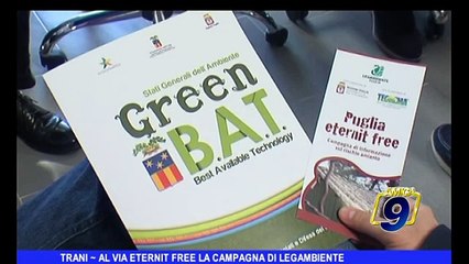 TRANI | Eternit free, la campagna di Legambiente