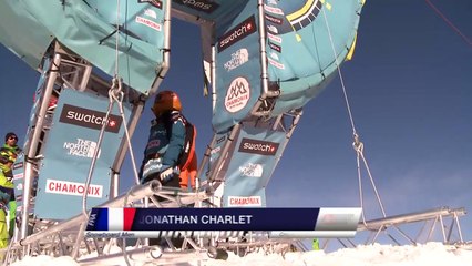 FWT15 - Run of Jonathan Charlet - FRA in Chamonix Mont-Blanc (FRA)