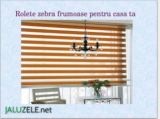 Rolete zebra - Solutia perfecta pentru decor acasă și a vieții private