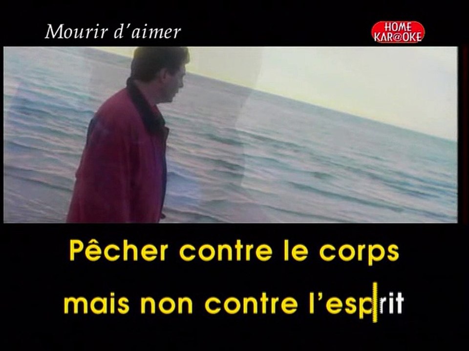 KARAOKE CHARLES AZNAVOUR - Mourir d'aimer