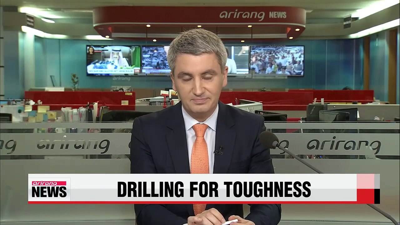 South Korean special forces withstand chilling temperatures to train for battle