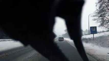 Neige: E411 Éghezée vers Namur