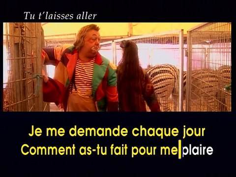 KARAOKE CHARLES AZNAVOUR - Tu te laisses aller