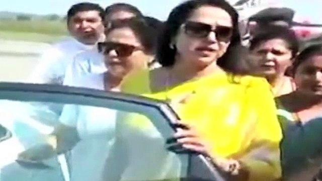 Hema Malini Starry Tantrum Caught On Camera.mp4