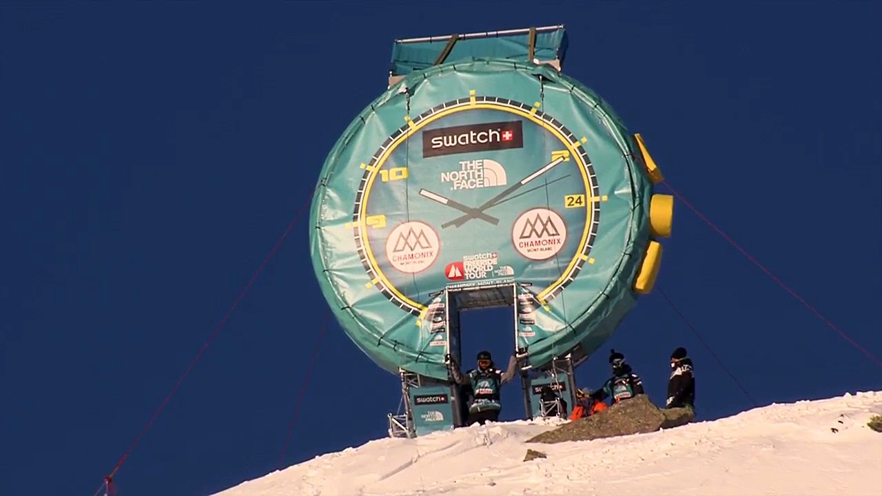 Sammy Luebke remporte la première étape du Freeride World Tour 2105