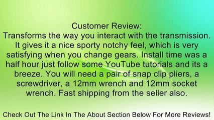 Kartboy KB-001-LEG-WRX08 Short Shifters Review