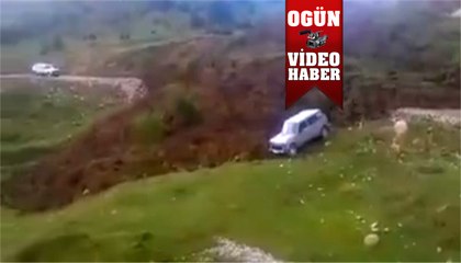 Böyle toprak kayması görülmedi !
