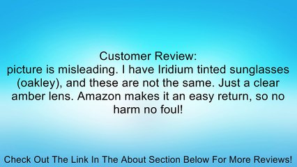 Oakley Proven/Proven OTG MX Lens (Fire Iridium, One Size) Review