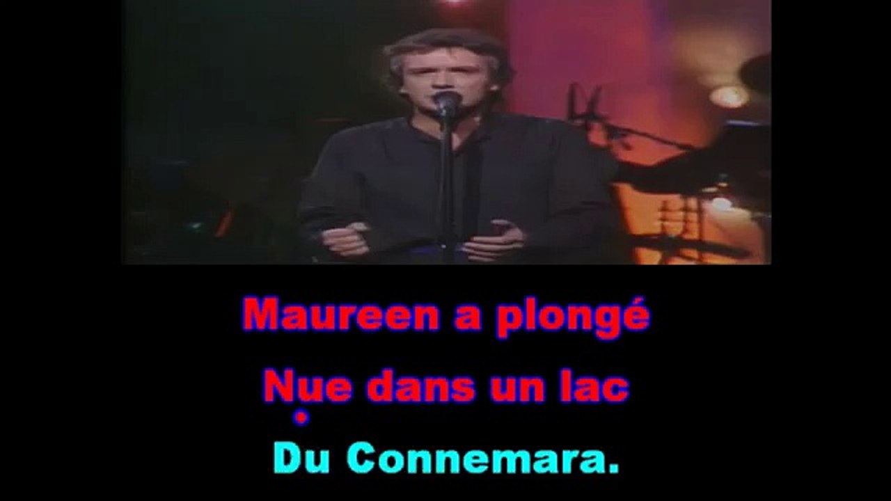 KARAOKE MICHEL SARDOU - Les lacs du Connemara
