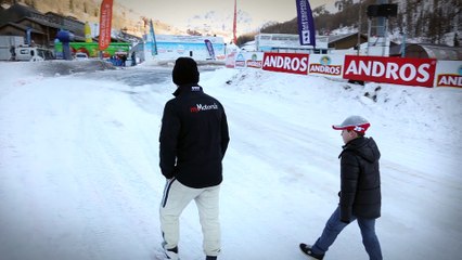 présentation de la clio glace DA RACING trophée andros 2015 ISOLA 2000