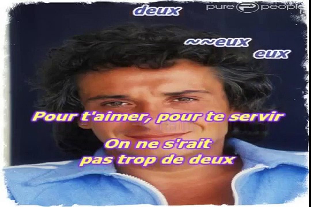 KARAOKE MICHEL SARDOU - Le curé