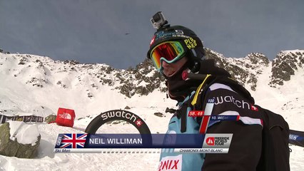 FWT15 - Run of Loïc Collomb-Patton - FRA winner run in Chamonix Mont-Blanc (FRA)