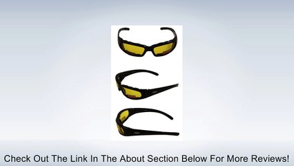 Chicago All Weather Lens Yellow Black EVA foam padded frame Review