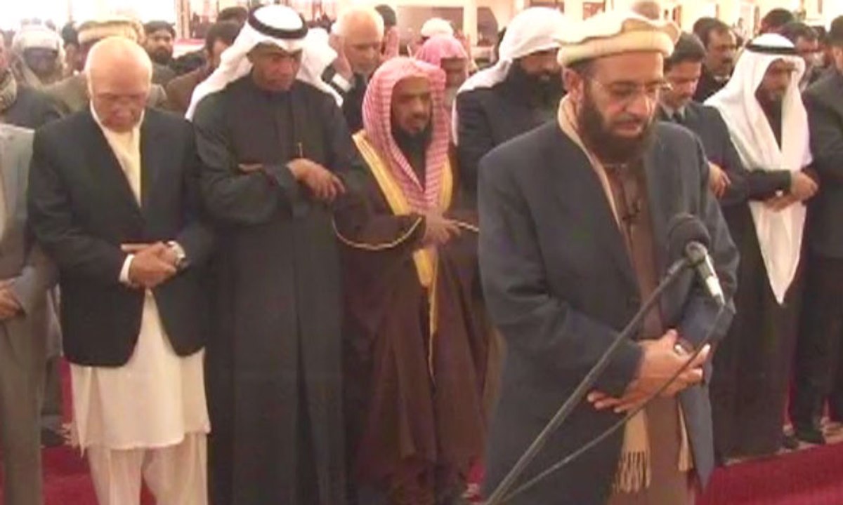 Ghaibana Namaz-e-Janaza for King Abdullah offered at Faisal Mosque