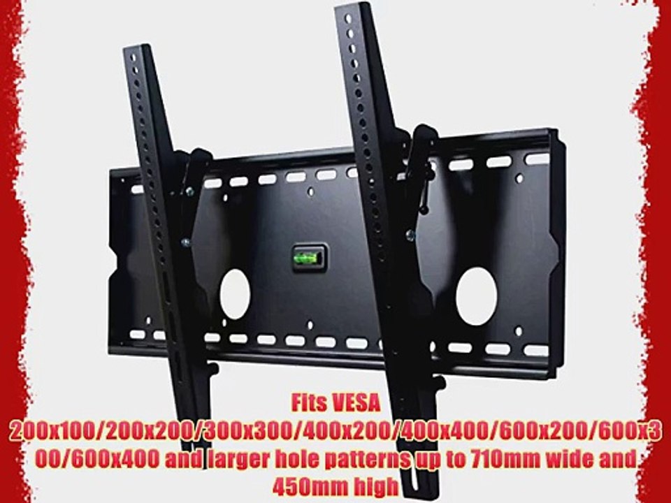 VideoSecu Black Tilting Wall Mount Bracket for Vizio VP42 M801d-A3 HDTV TV CTR