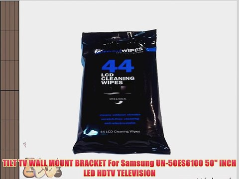 TILT TV WALL MOUNT BRACKET For Samsung UN-50ES6100 50 INCH LED HDTV TELEVISION