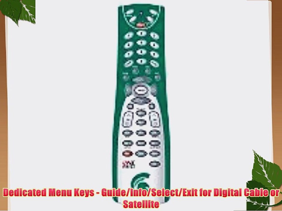 One For All 4 Device Universal Remote Control - Michigan State University Logo