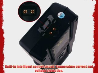 Li-ion Lithium Battery 130Wh Sony V-mount/Anton For DSLR Video Camera 5D2 7D 60D