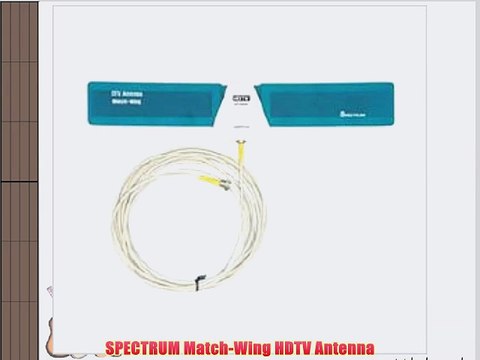 SPECTRUM Match-Wing HDTV Antenna