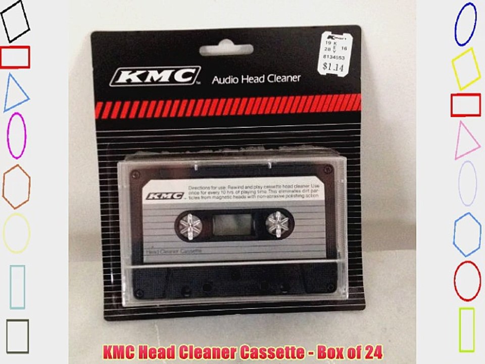 KMC Head Cleaner Cassette - Box of 24