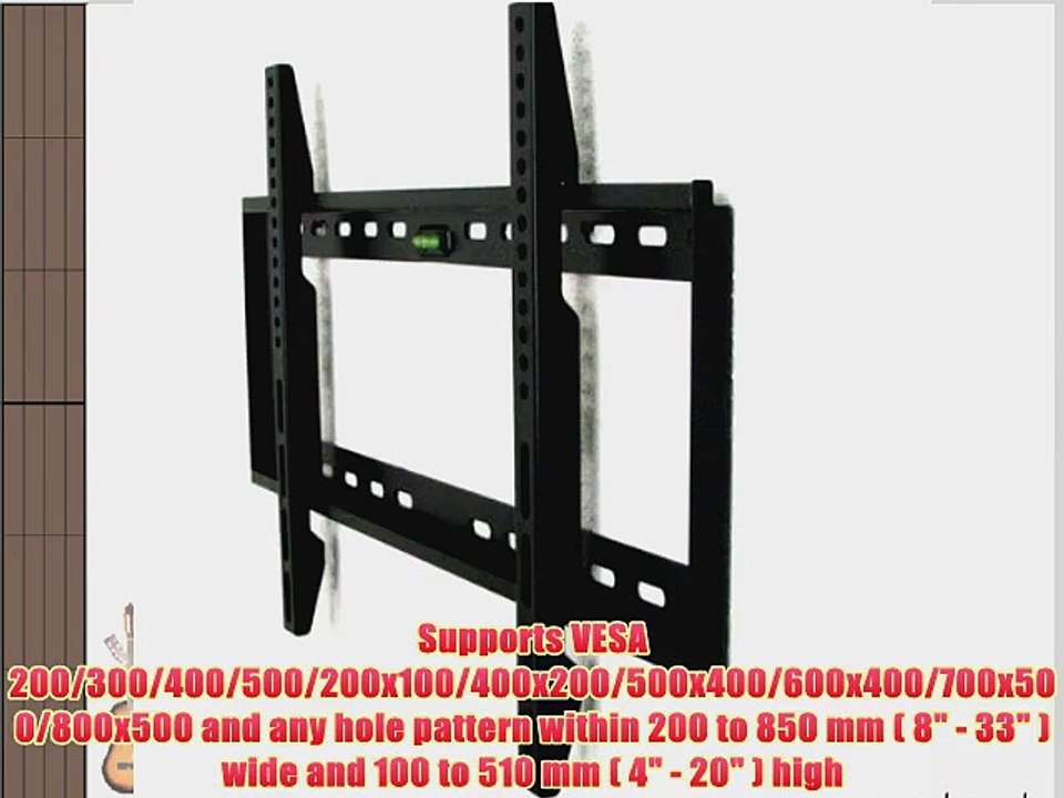 VideoSecu TV Wall Mount for Panasonic 65 TC-P65GT50 TC-P65ST50 TC-P65VT50 TC-P65GT30 Flat Panel