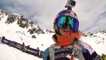 FWT15 - Run of Jackie Paaso and Hadley Hammer- USA  in Chamonix Mont-Blanc (FRA)