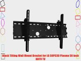 Black Tilting Wall Mount Bracket for LG 50PC3D Plasma 50 inch HDTV TV