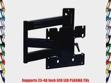 Corner Friendly Articulating TV Wall Mount for Insignia NS-32L120A13 LCD HDTV **Extends 24