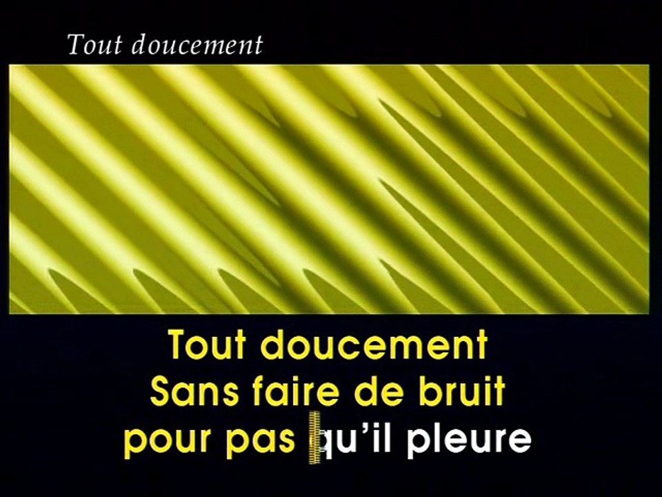 KARAOKE BIBIE - Tout doucement