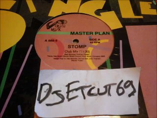 MASTER PLAN -STOMP (CLUB MIX)(RIP ETCUT)CRUSH MUSIC REC 88