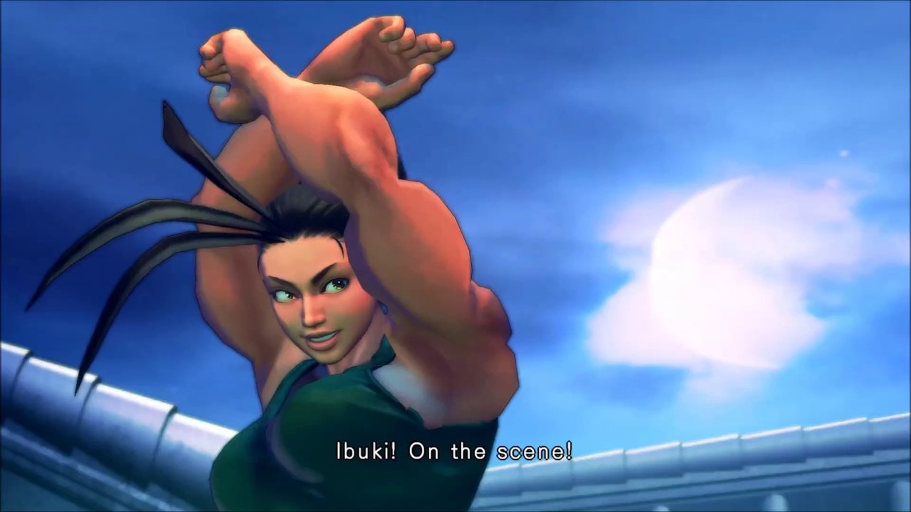 Ibuki (Female Muscle) vs Jade (Female Ninja)