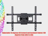 VideoSecu Articulating TV Wall Mount for Most 32~65in Sony Samsung LG Panasonic Vizio Sharp