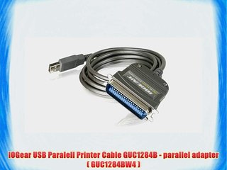 IOGear USB Paralell Printer Cable GUC1284B - parallel adapter ( GUC1284BW4 )