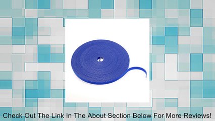 Leviton 43115-75L 75' Velcro Bulk Roll, Blue Review