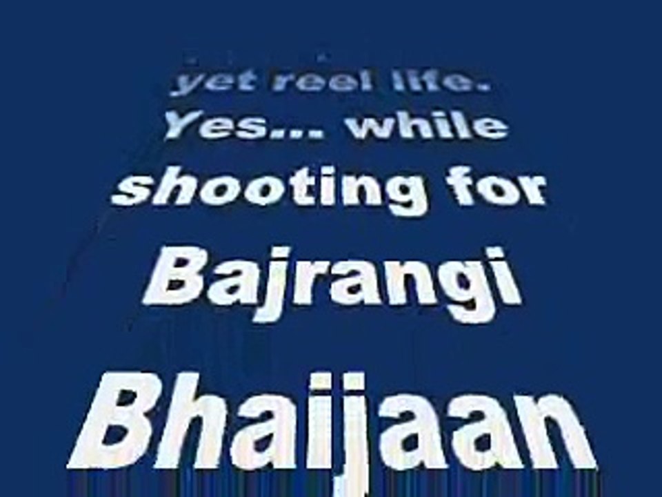 OMG! Salman Khan arrested and slapped by Pakistani border security.-review