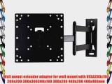 VideoSecu Full Motion TV Wall Mount Bracket with Swing Out Tilt and Swivel Articulating Arm