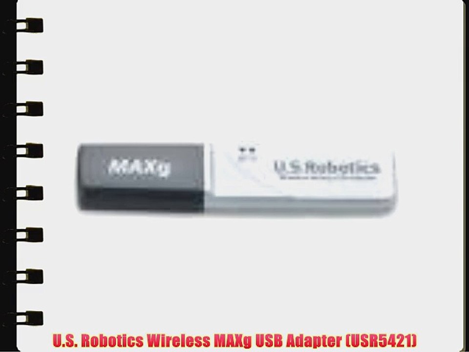 U.S. Robotics Wireless MAXg USB Adapter (USR5421)