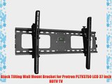 Black Tilting Wall Mount Bracket for Protron PLTV3750 LCD 37 inch HDTV TV
