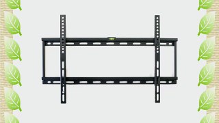 Low Profile Wall Mount Bracket for a LCD LED or Plasma TV Between 26 and 65 inches Steel (Black)