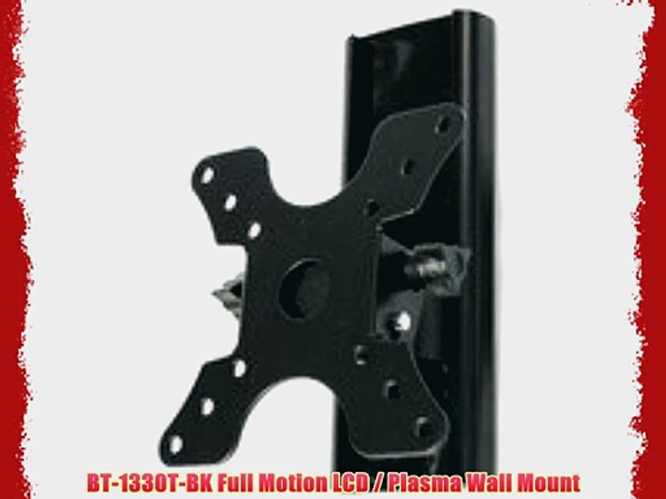 BT-1330T-BK Full Motion LCD / Plasma Wall Mount