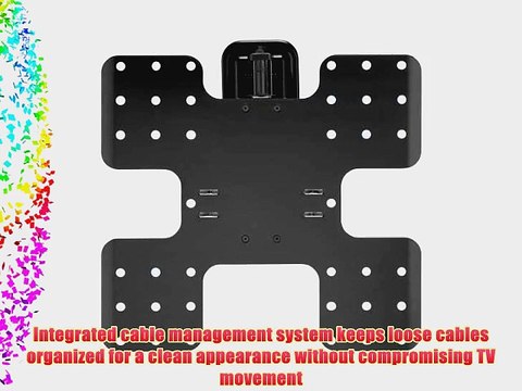 Sanus Super Slim Full-Motion Wall Mount For 26 - 47 flat-panel TVs with 22 Extension Arm