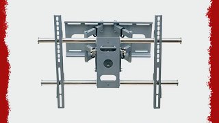 Arrowmounts AM-P17S Articulating Wall Mount for 37 to 60 Inch Flat Panel TVs Silver