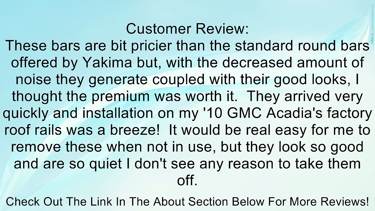 Whispbar S53 Rail Bar Roof-Rack System - 790 & 850mm, 2 Bars Review