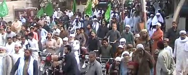 لبیک یا رسول اللہ ریلی کے مختلف مناظر از تنظیم الارشاد۳