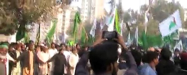 لبیک یا رسول اللہ ریلی کے مختلف مناظر از تنظیم الارشاد۶