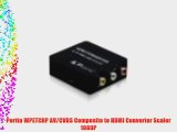 Portta WPETCHP AV/CVBS Composite to HDMI Converter Scaler 1080P