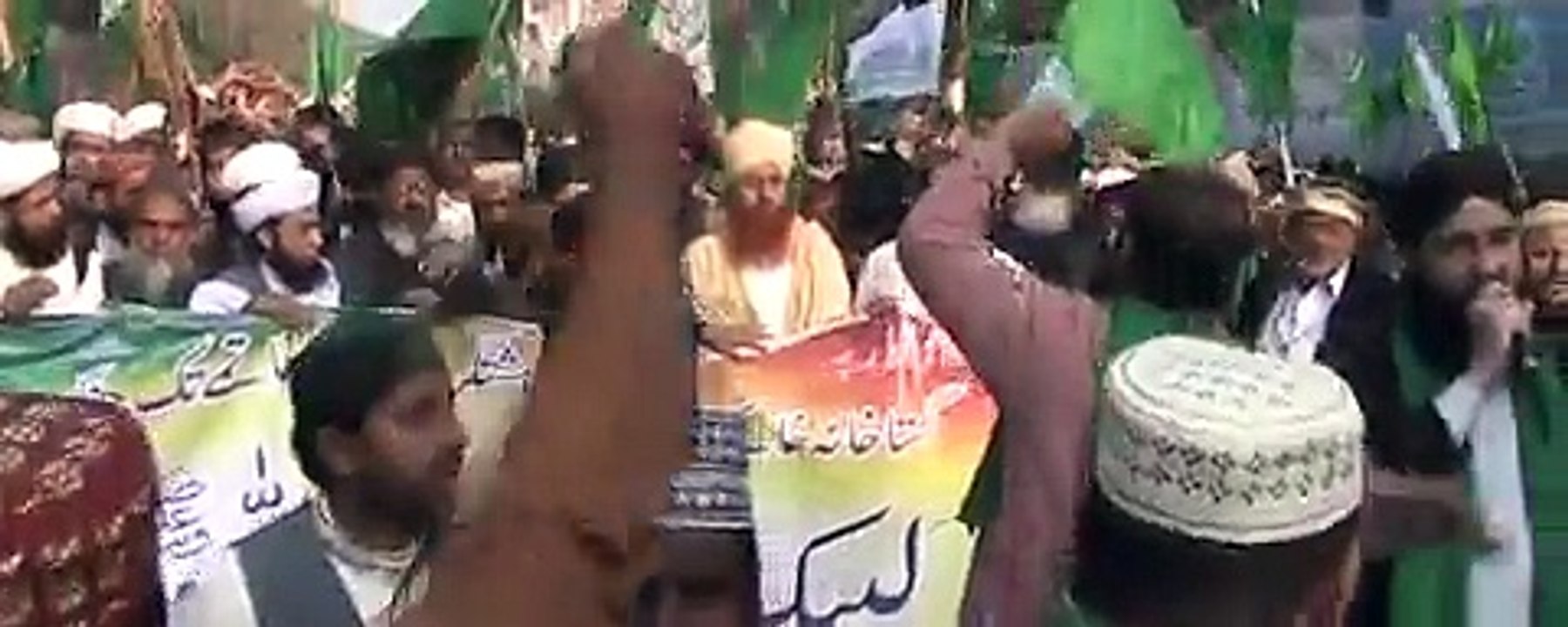 لبیک یا رسول اللہ ریلی کے مختلف مناظر از تنظیم الارشاد۸