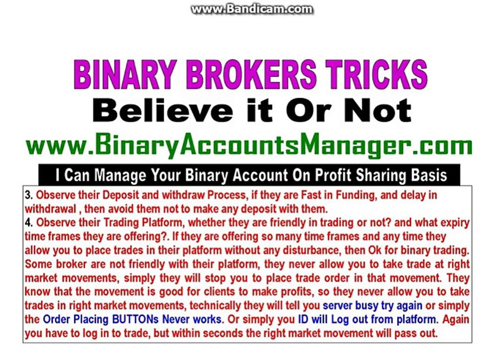 How To Trade Binary Options in Binary Platform / Best Brokers Strategy