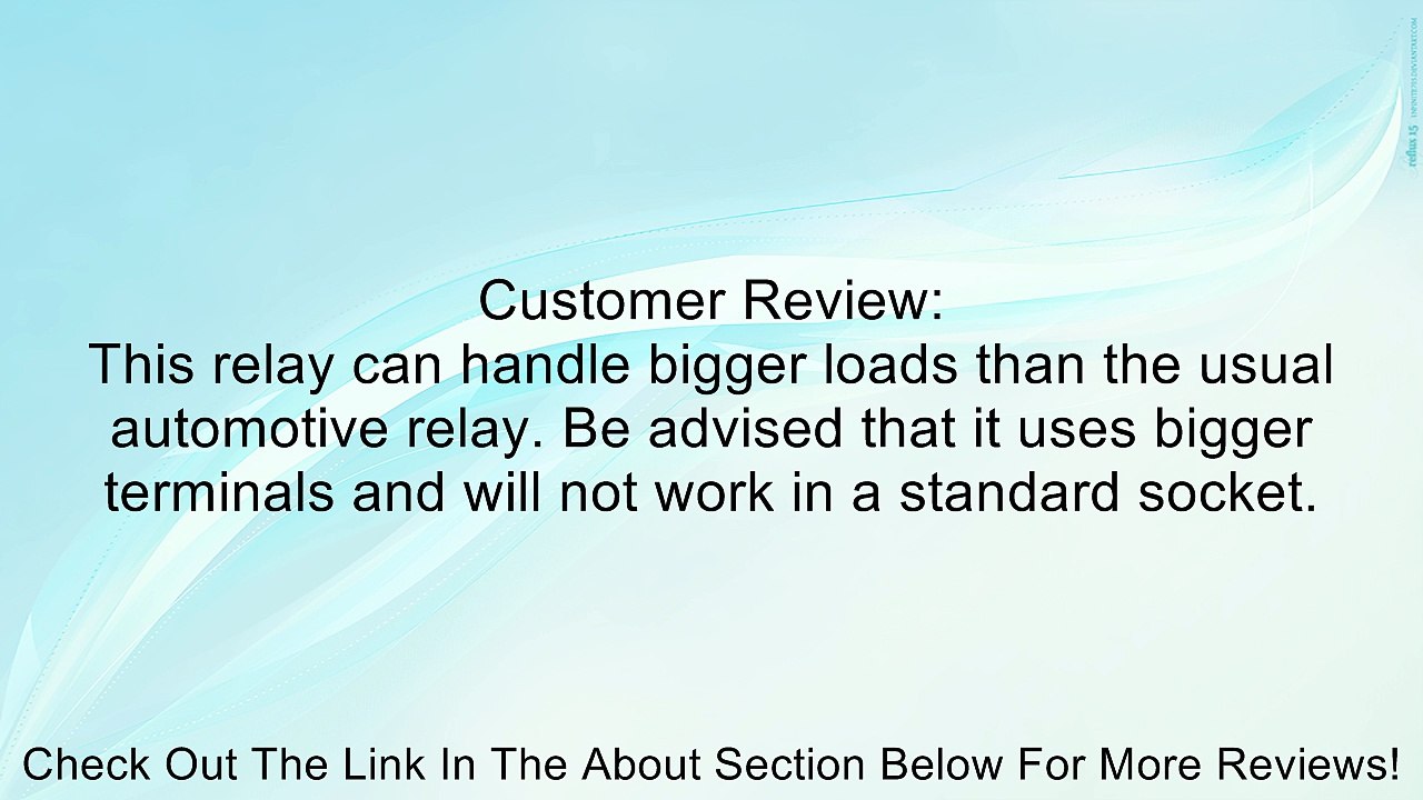 HELLA 007793031 12V 50 Amp SPST Relay with Resistor Review