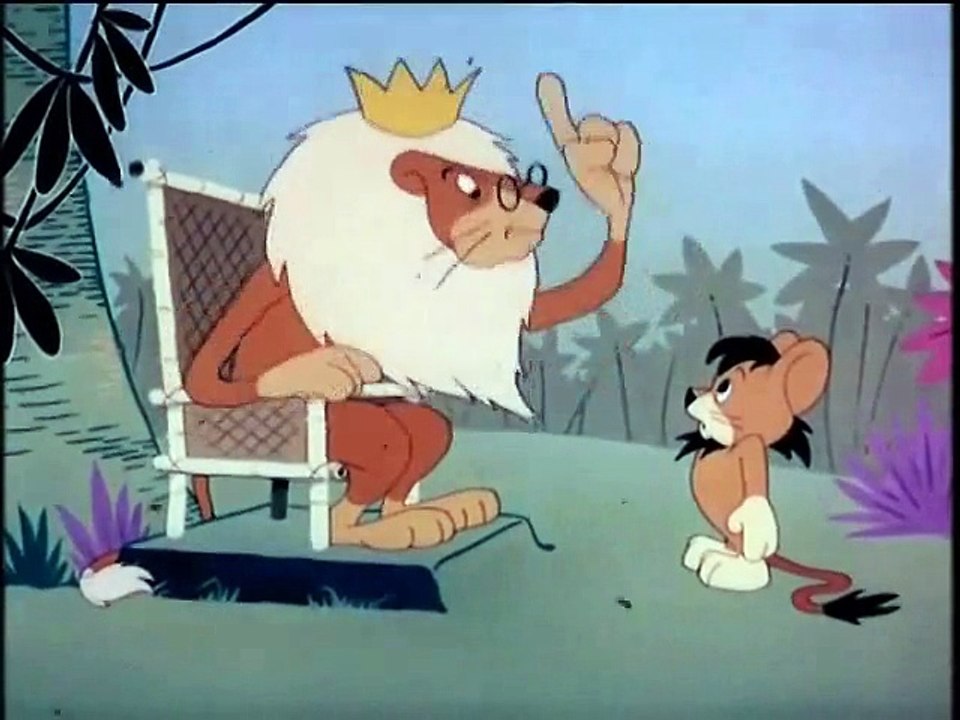 Lion in the Roar (1956) with original recreated titles